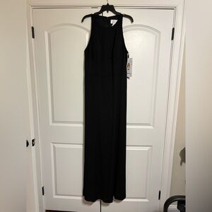 Hayley Paige Occasions Elegant Black Maxi Dress